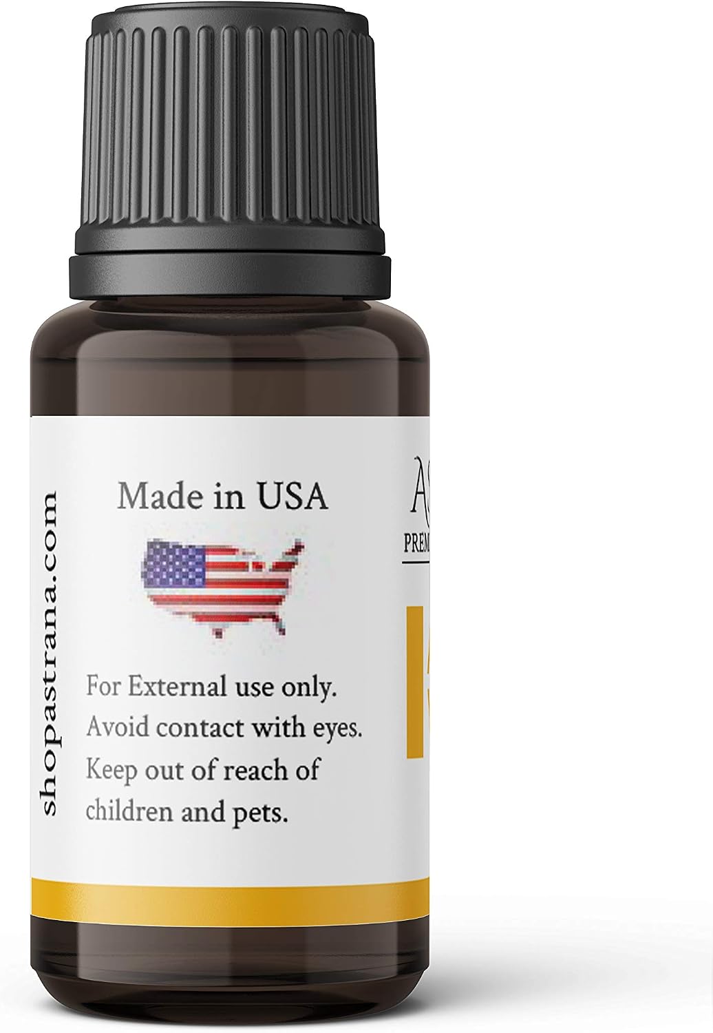 Astrana Amber & Vanilla Fragrance Oil 0.33 oz / 10ml Premium Quality Therapeutic Grade Oil, Perfect for Aromatherapy and Soap Making
